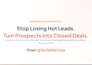 handle meetings or sales closings with your existing or potential customer